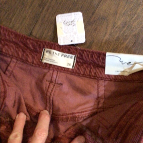 We The Free Brick Kelley high rise Corduroy Pants - Picture 8 of 8